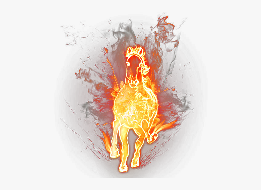 Fire Horse Wallpaper Free Transparent Image Hq Clipart - Horse Fire Png, Png Download, Free Download