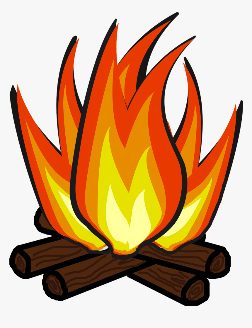 Fire - Transparent Background Flames Clipart Fire, HD Png Download, Free Download