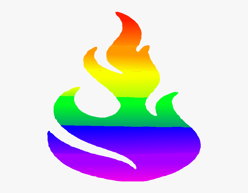 Green Fire Png -image Fire Png - Flame Rainbow, Transparent Png, Free Download