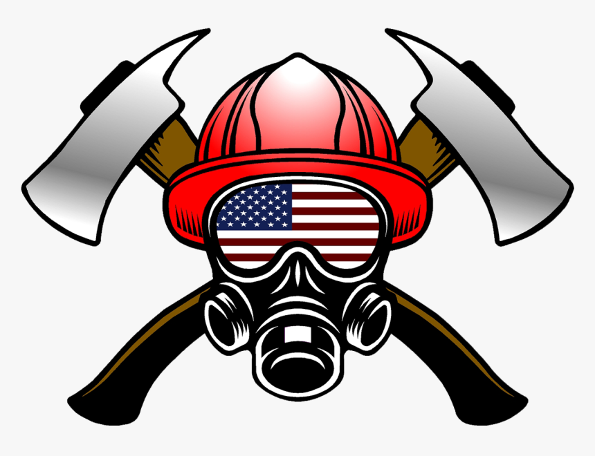 Firefighter Mask Logo, HD Png Download, Free Download