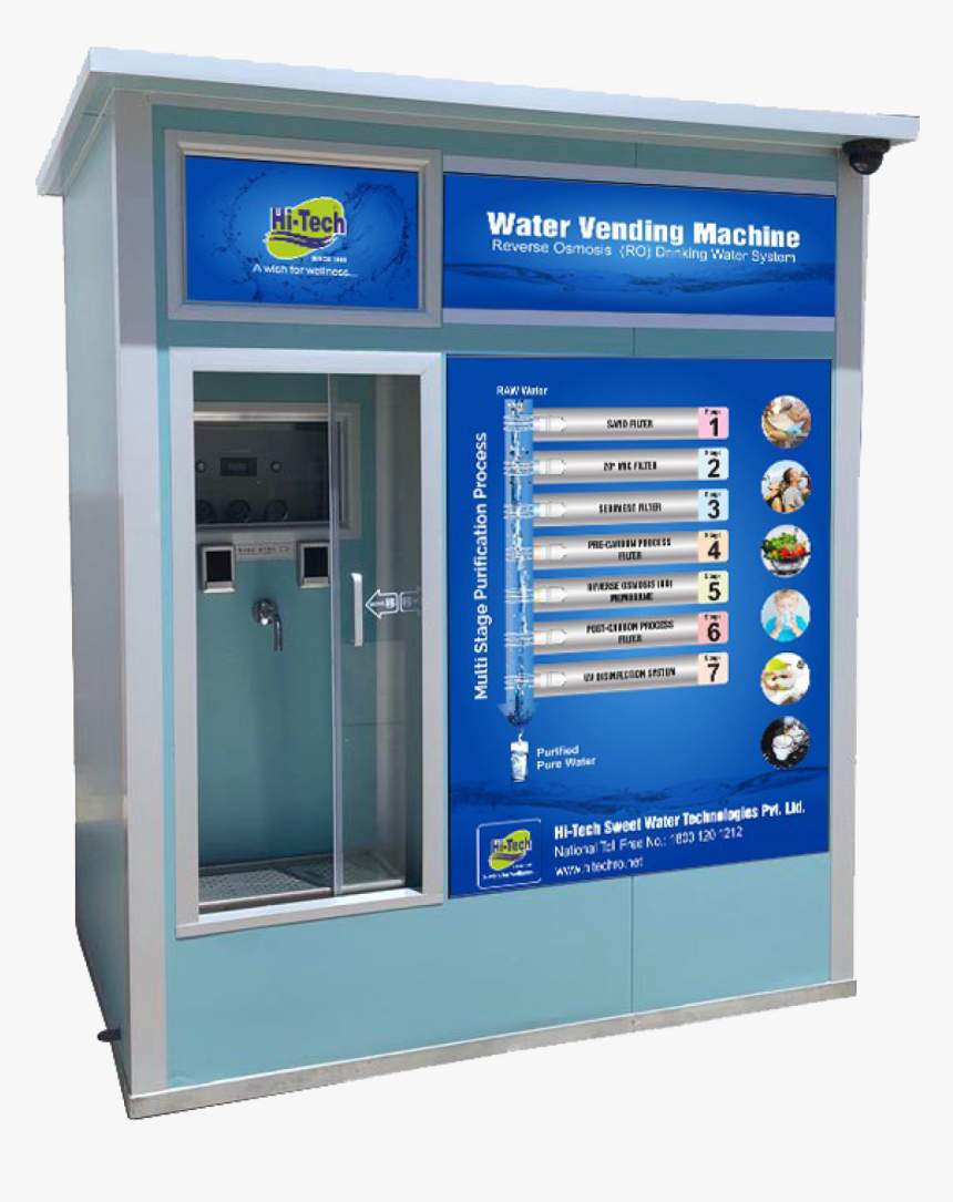 Water Vending Machine, HD Png Download, Free Download