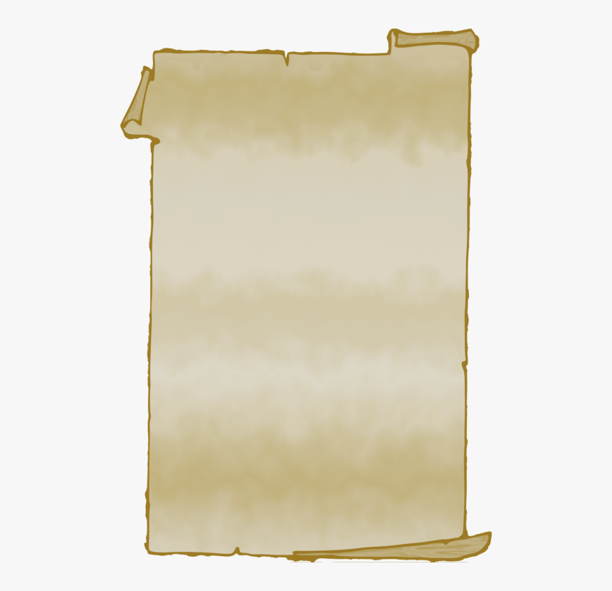 Picture Free Stock Parchment Paper Clipart - Parchment Paper Scroll, HD Png Download, Free Download