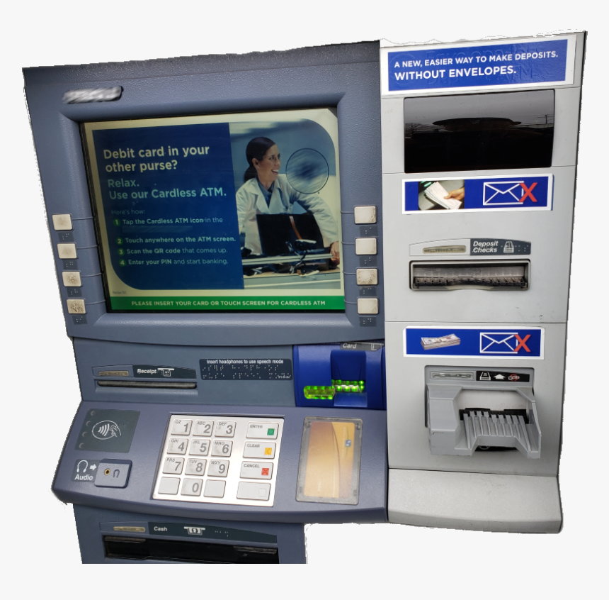 Transparent Atm Png - Automated Teller Machine, Png Download, Free Download