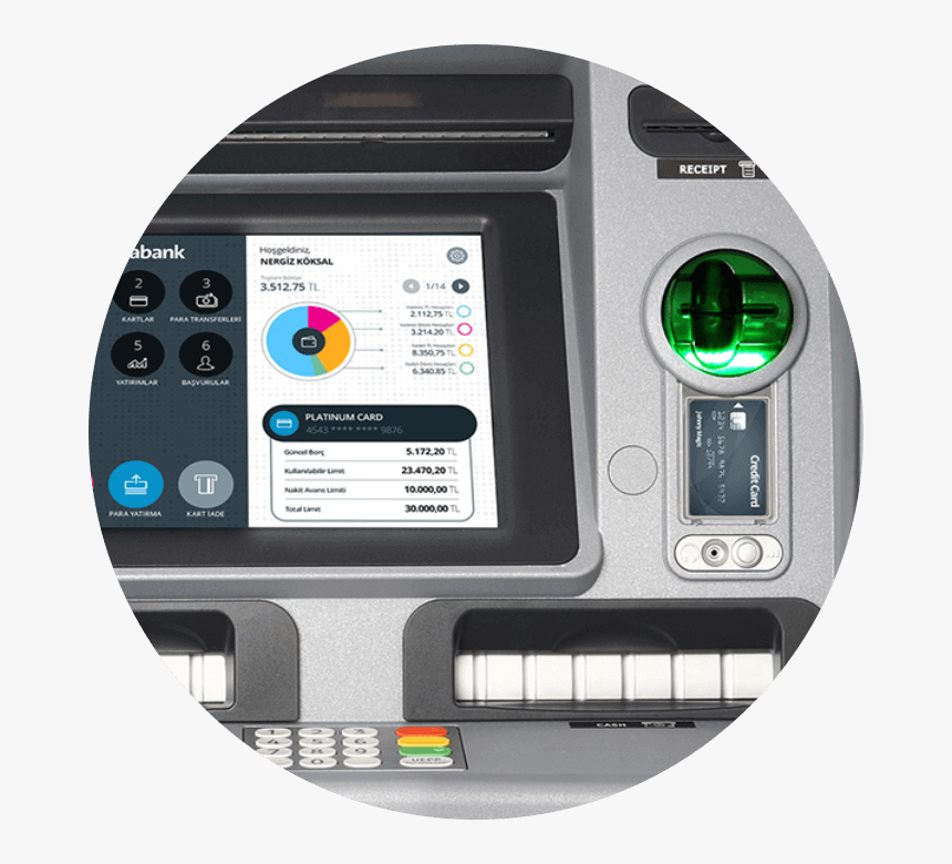 Ziraat Bankası Atm, HD Png Download, Free Download