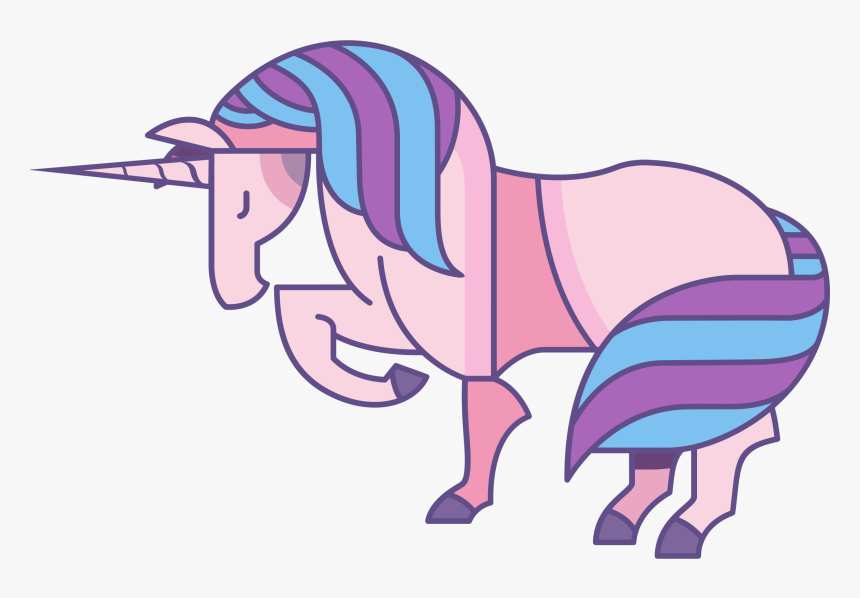 Cartoon Unicorn Png - Cartoon Unicorn Transparent, Png Download, Free Download