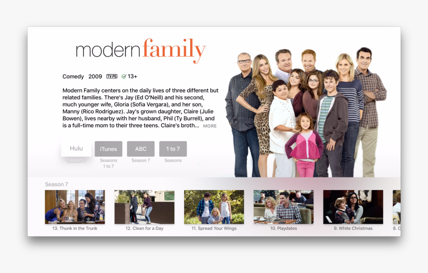 Modern Family Season, HD Png Download, Free Download