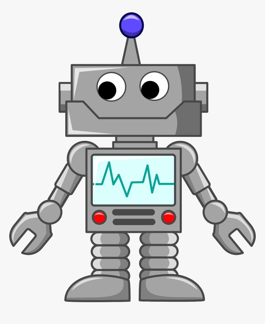 Robot Cartoon, HD Png Download, Free Download
