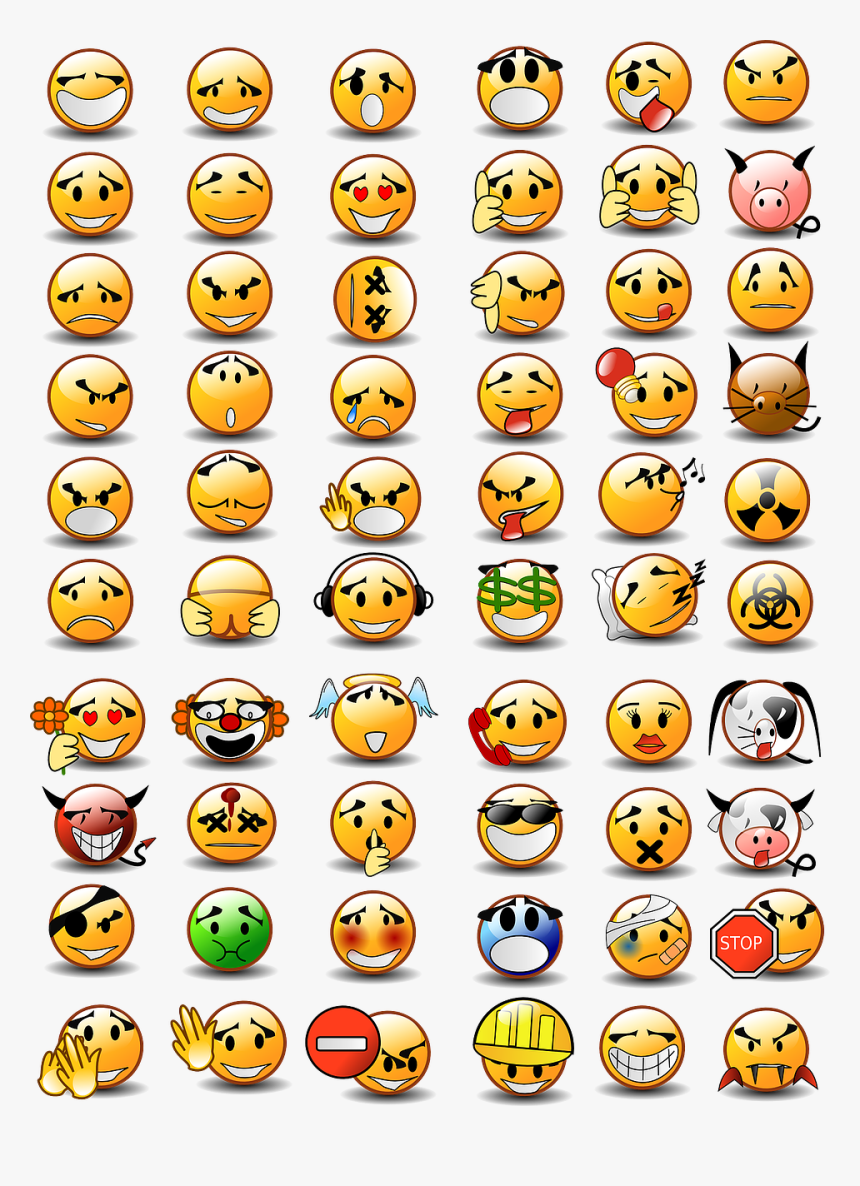 Free Printable Emoji Feelings Chart, HD Png Download, Free Download