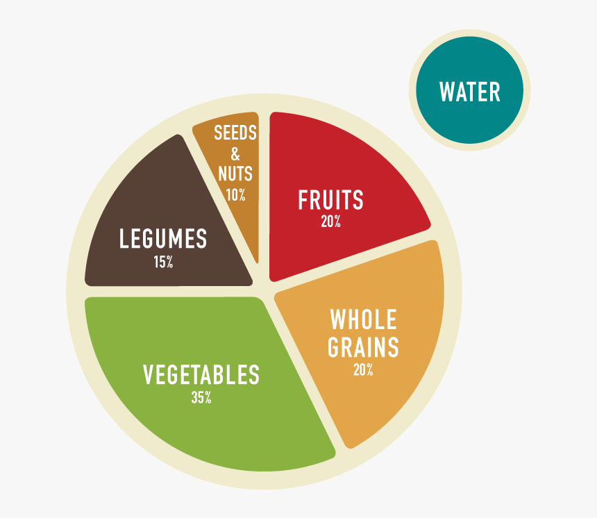 Plant-based Meal Planning Guide - Plant Based Diet Diagram, HD Png Download, Free Download