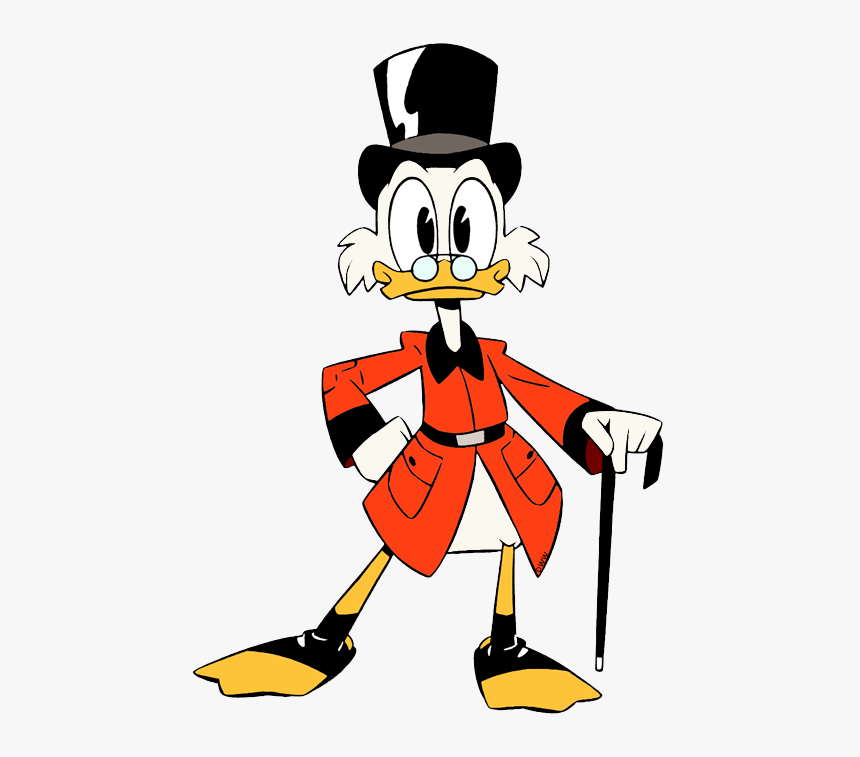 Scrooge Mcduck Coloring Pages, HD Png Download, Free Download