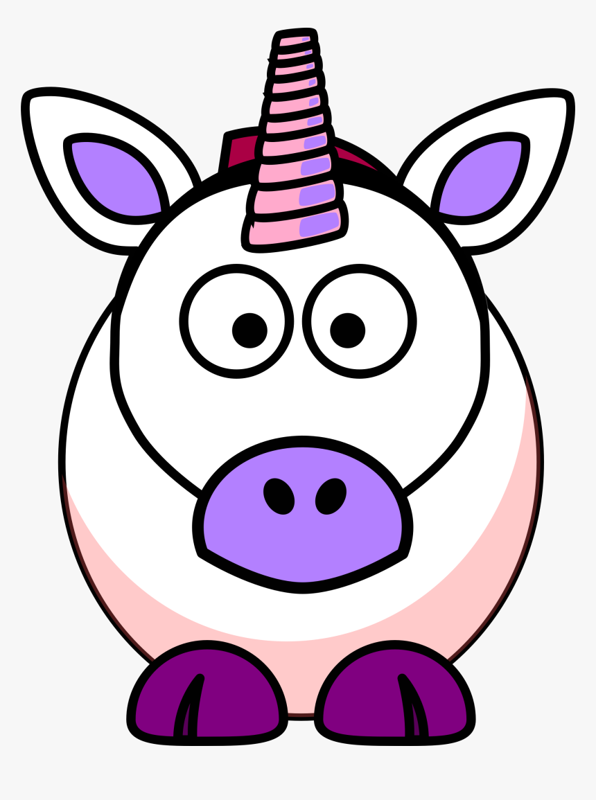 Clipart Cartoon Unicorn - Unicorn Clipart Cartoon, HD Png Download, Free Download