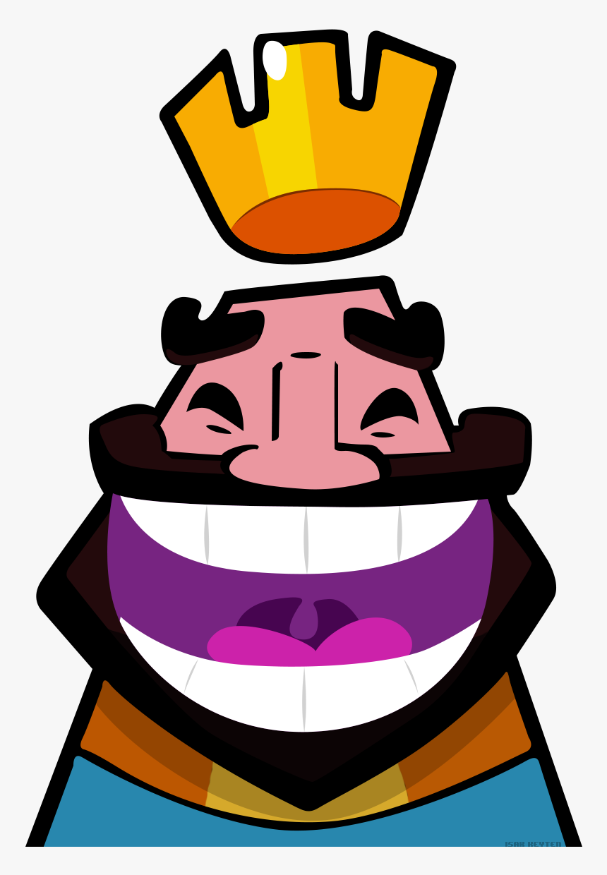 Fanart I Traced One Of The Emoticons - Clash Royale Laughing Emote, HD Png Download, Free Download