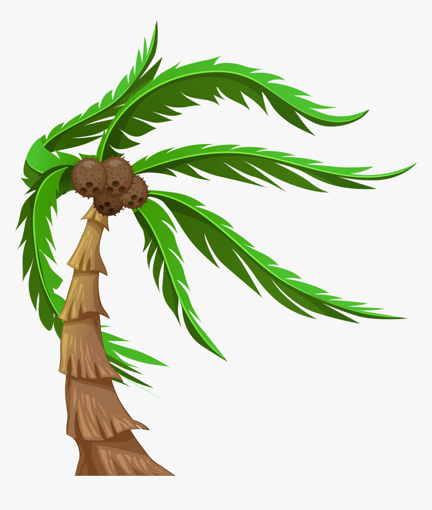 With Coconuts Transparent Png Clip Art Image - Coconut Trees Clipart Png, Png Download, Free Download