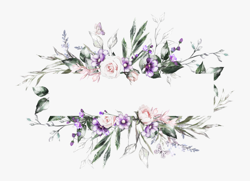 Lavender Vector Branch - Flower Png Watercolour Lavender, Transparent Png, Free Download