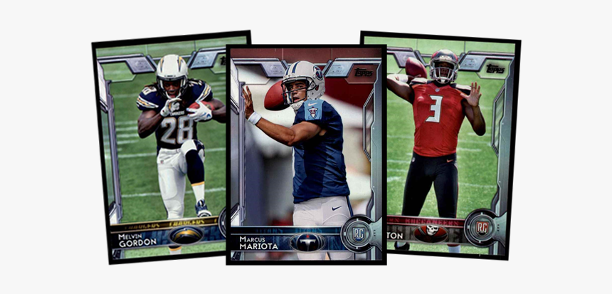2015 Topps Football Cards - Football Cards Clipart, HD Png Download, Free Download