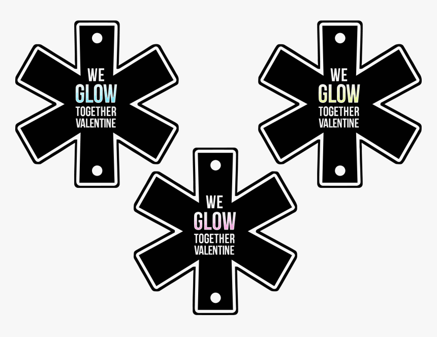 Glow Stick Valentines Supplies - Star Of Life, HD Png Download, Free Download