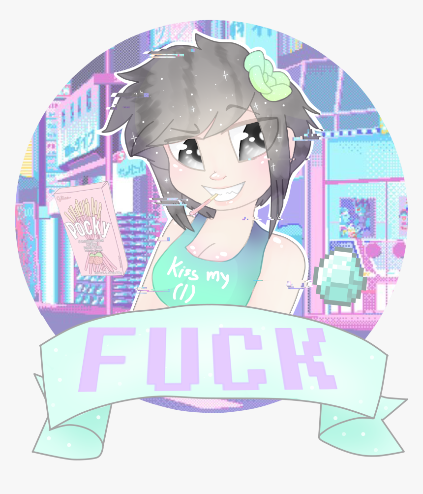 Tina Vaporwave Png - Sad Aesthetic Anime Boy Vaporwave, Transparent Png, Free Download