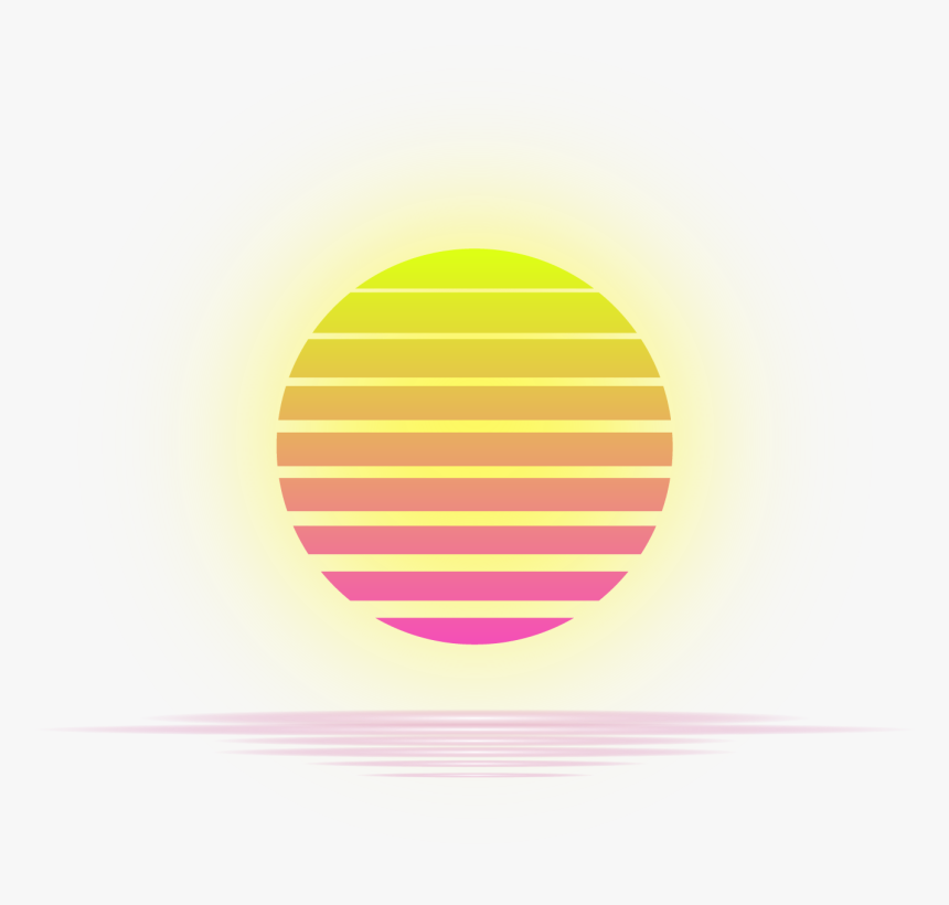 Vaporwave Clipart Sun - Pnoc Logo, HD Png Download, Free Download