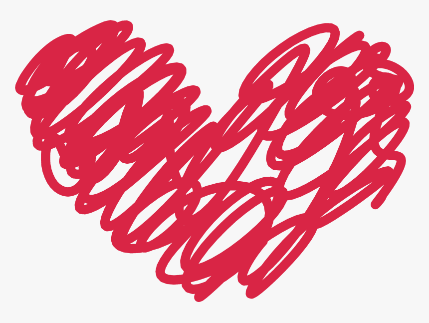 Transparent Red Hearts Clipart - Png Heart Doodles, Png Download, Free Download