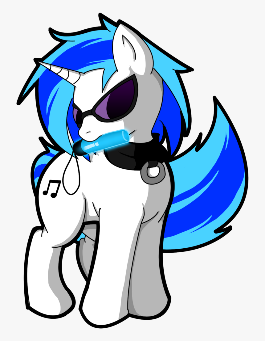 Artist Needed, Collar, Dj Pon-3, Glowstick, Mouth Hold, - Dj Pon 3, HD Png Download, Free Download