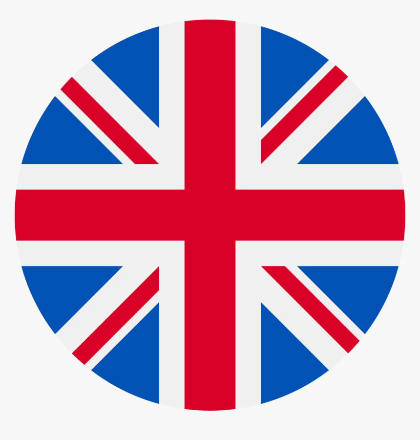 United-kingdom Flag Icon Round - United Kingdom Flag Icon Png, Transparent Png, Free Download