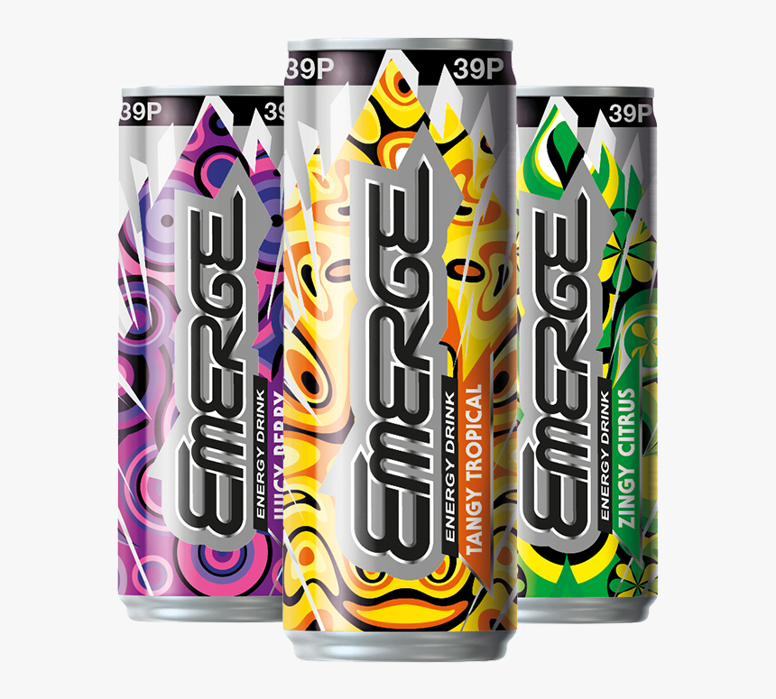 Emerge Energy Drink Orange, HD Png Download, Free Download