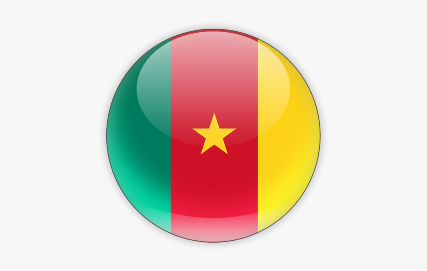 Download Flag Icon Of Cameroon At Png Format - Cameroon Round Flag Png, Transparent Png, Free Download