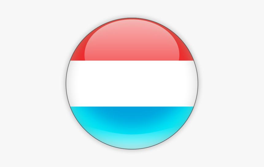 Download Flag Icon Of Luxembourg At Png Format - Luxembourg Flag Round Icon, Transparent Png, Free Download