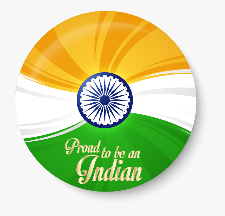 Indian Flag Circle Png - Indian Flag With Rakhi, Transparent Png, Free Download