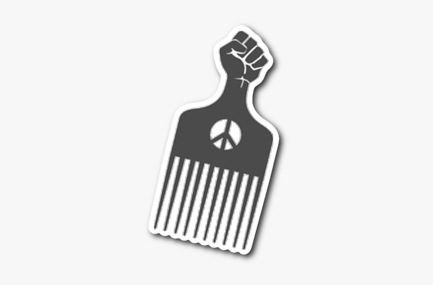 Afro Pick Sticker - Hair Pick Clip Art, HD Png Download, Free Download