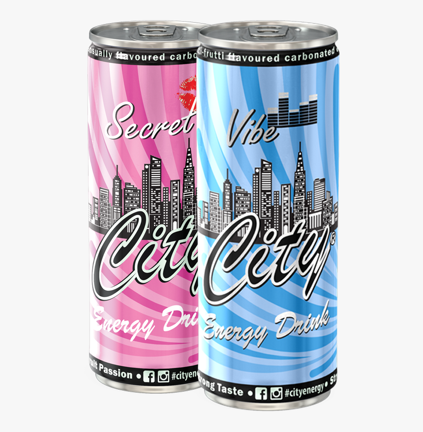 Cans - City Energy Drink, HD Png Download, Free Download