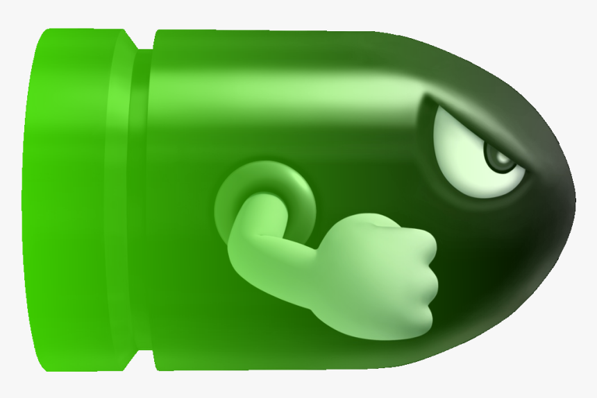 Toxic Logo Png - Bullet Bill Mario Kart, Transparent Png, Free Download