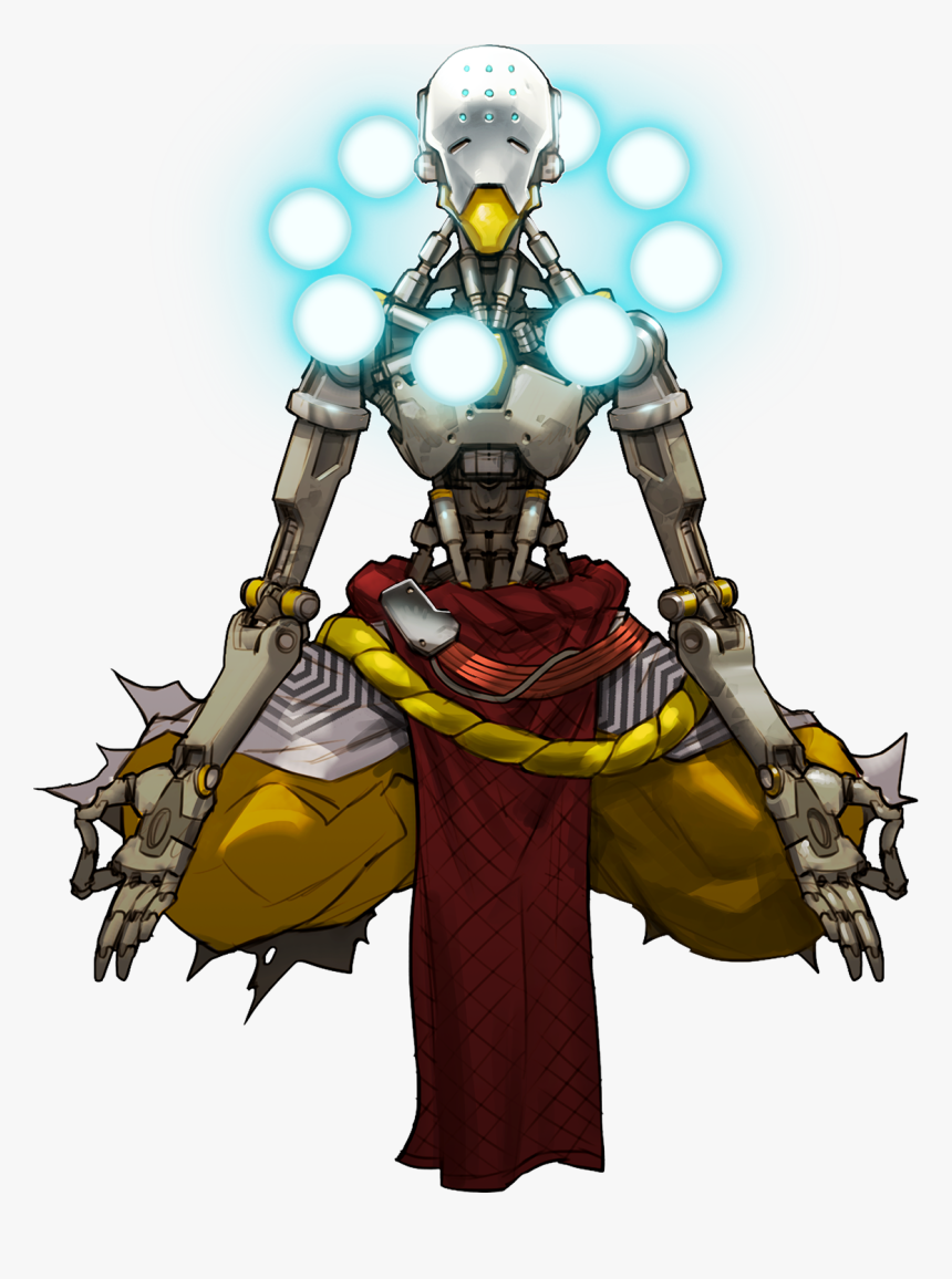 Zenyatta-portrait - Zenyatta Overwatch, HD Png Download, Free Download