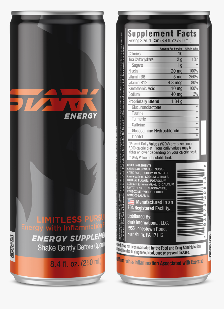 Stark Energy Orange Label - Guinness, HD Png Download, Free Download