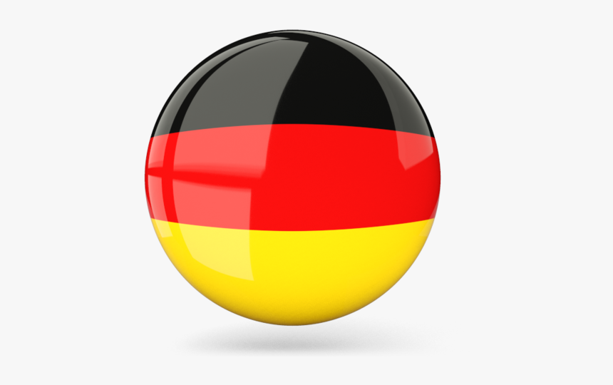 Germany Flag Png - Germany Round Flag Png, Transparent Png, Free Download