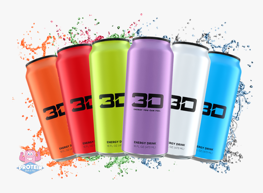 Energy Drink Png Photo - 3d Pre Workout Drink, Transparent Png, Free Download