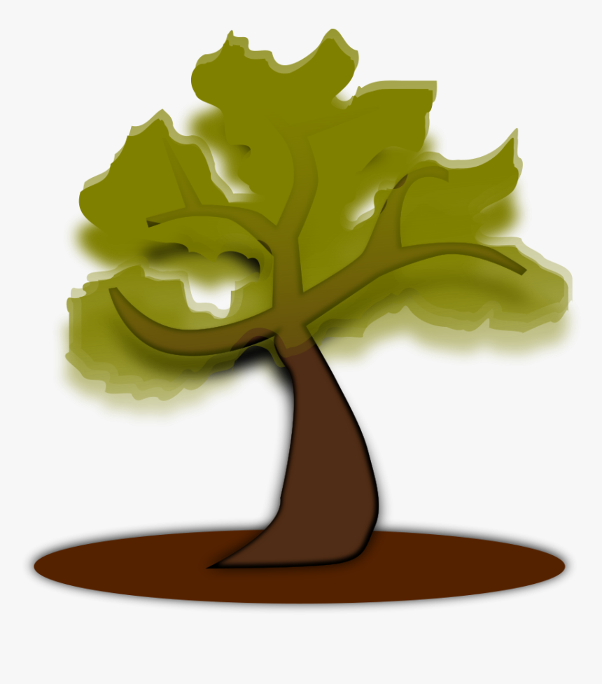 Tree 001 Clipart, Vector Clip Art Online, Royalty Free - Tree, HD Png Download, Free Download