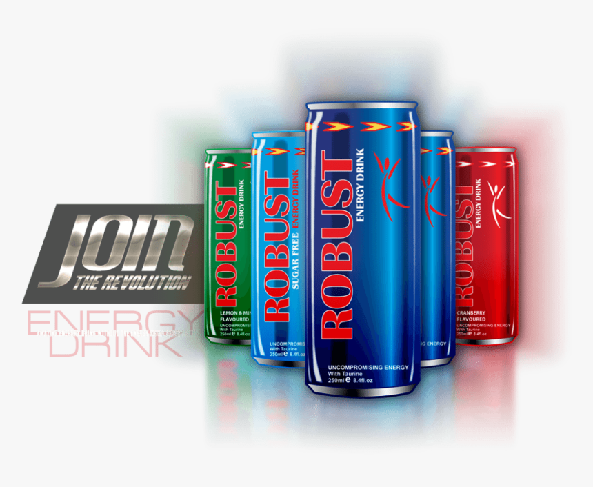 Robust Energy Drink - Caffeinated Drink, HD Png Download, Free Download