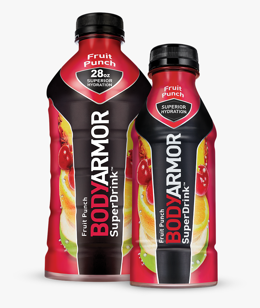 28oz 16oz Fruitpunch Rgb - Body Armor Drink, HD Png Download, Free Download