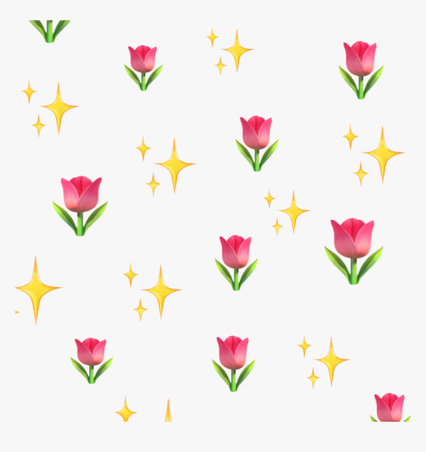 Flowers - Transparent Sparkle Emoji Png, Png Download, Free Download