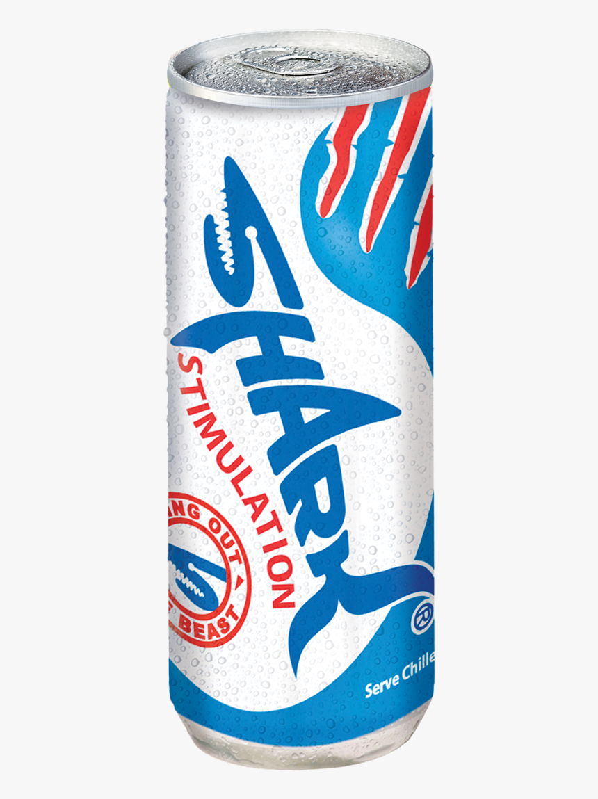 Energy Drink Shark Transparent, HD Png Download, Free Download