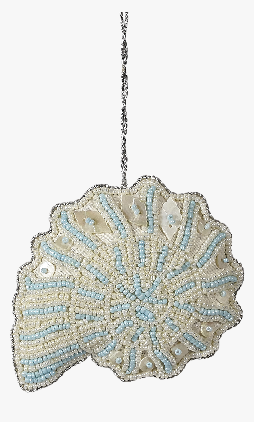 Bead And Mother Of Pearl Ornament, - Crochet, HD Png Download, Free Download