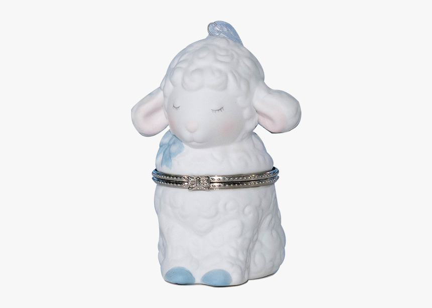 Baby Lamb Ornament Blue - Garden Gnome, HD Png Download, Free Download