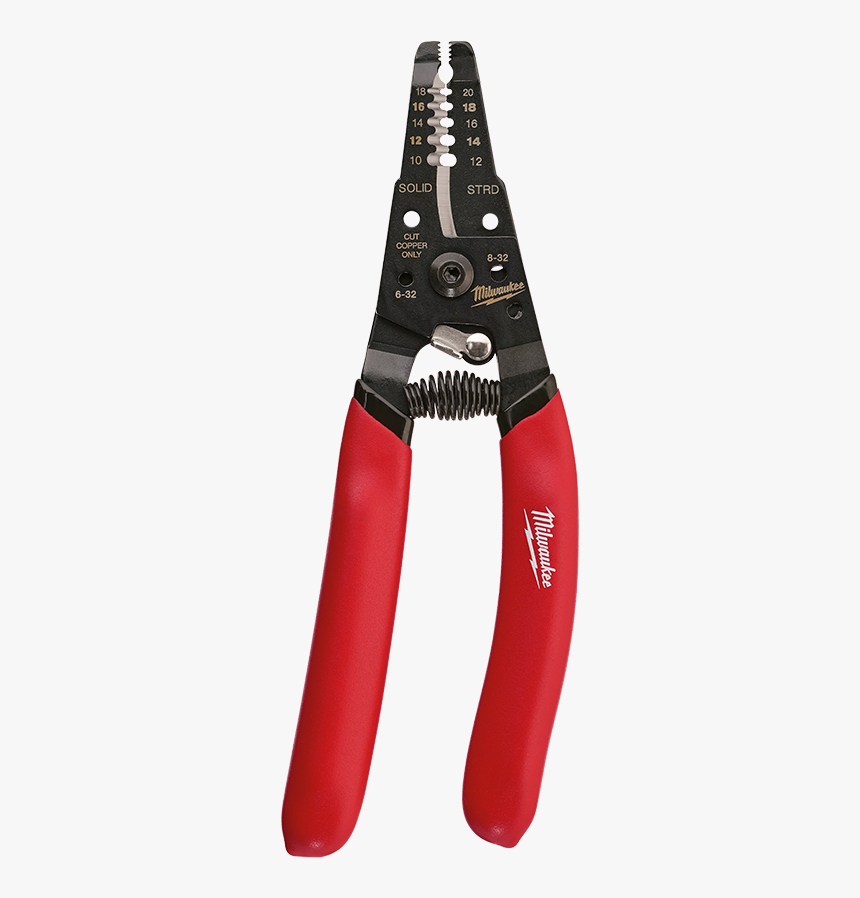 Wire Stripper/cutter For Solid - Milwaukee Wire Stripper Cutter For Solid And Stranded, HD Png Download, Free Download