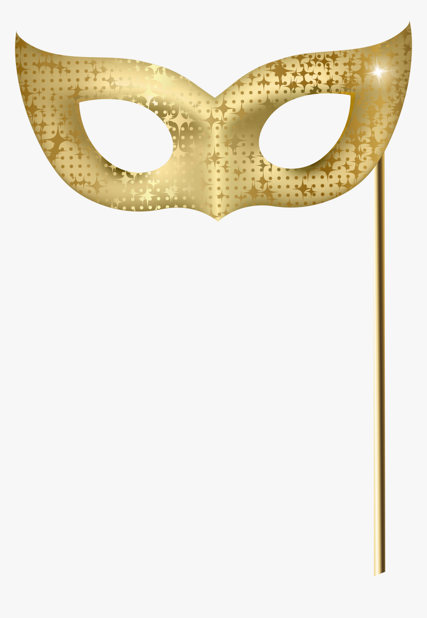 Gold Carnival Mask Png Clip Art Image Gallery - Gold Carnival Mask Png, Transparent Png, Free Download