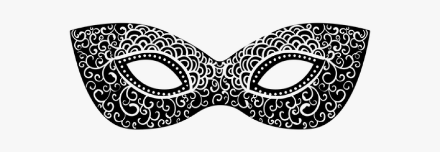 Carnival Mask Png Transparent Images - Mascaras Preta Png Baile De Mascaras, Png Download, Free Download
