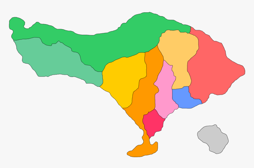 Bali Png Map, Transparent Png, Free Download