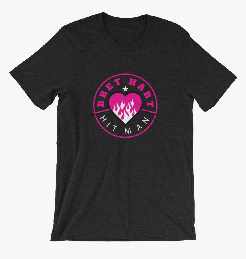 Bret Hart "flaming Heart - Jordan Myles New T Shirt, HD Png Download, Free Download