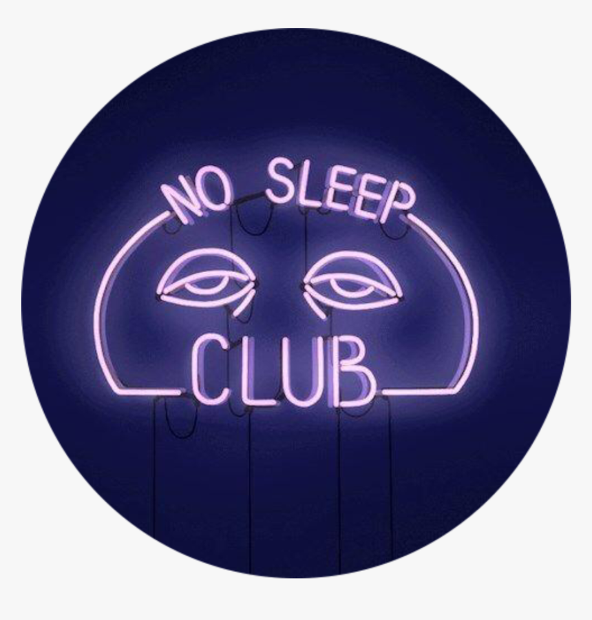 #sleep #nosleep #club #background #lights #streetlights - Circle, HD Png Download, Free Download