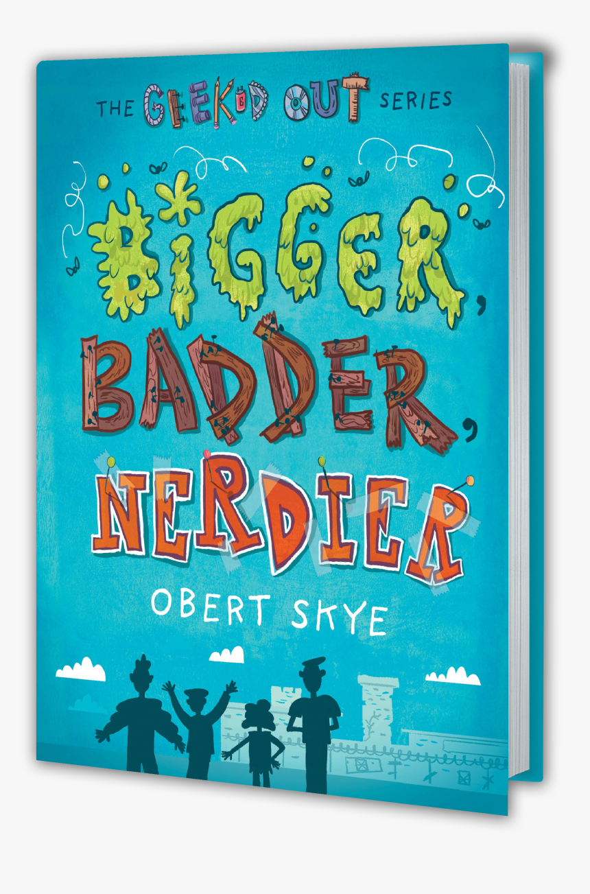 Bigger Badder Nerdier 3d Book - Poster, HD Png Download, Free Download